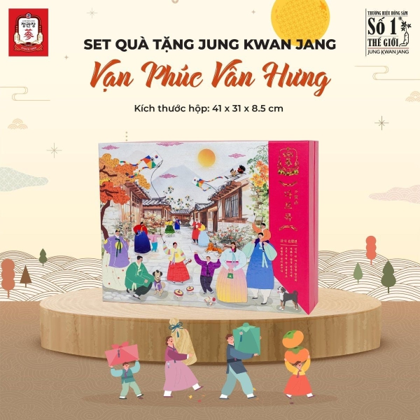 KGC Jung Kwan Jang Vạn Phúc Vân Hưng – Tinh Hoa Sâm Chính Phủ, Khởi Đầu Thịnh Vượng Vĩnh Cửu