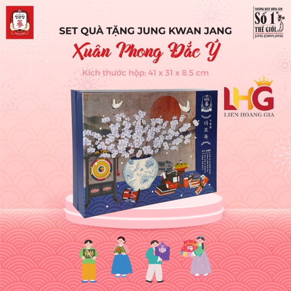 Hộp Quà Xuân Phong Đắc Ý KGC Hàn Quốc – Đón Gió Xuân, Rước Tài Lộc Và Sức Khỏe Vàng