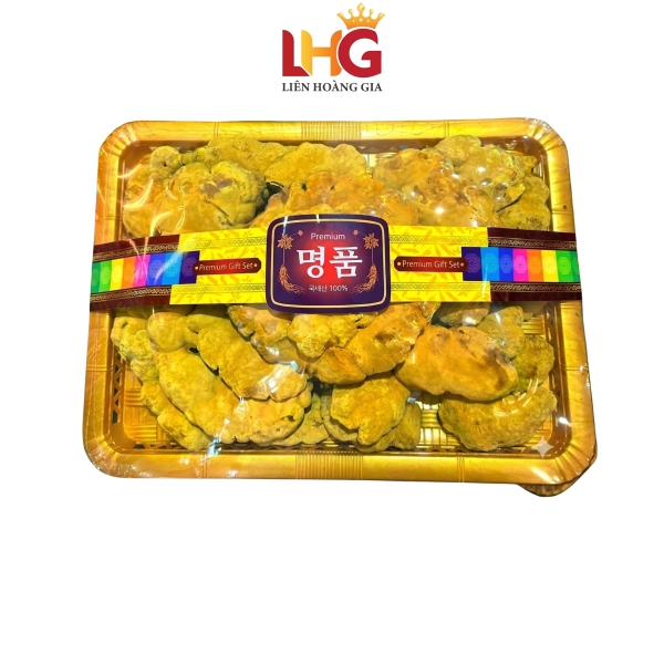 Nấm Thượng Hoàng đóng khay Premium 500g -  thượng hạng giúp bổ sung Polysaccharide bồi bổ cơ thể, nâng cao hệ miễn dịch tự nhiên.
