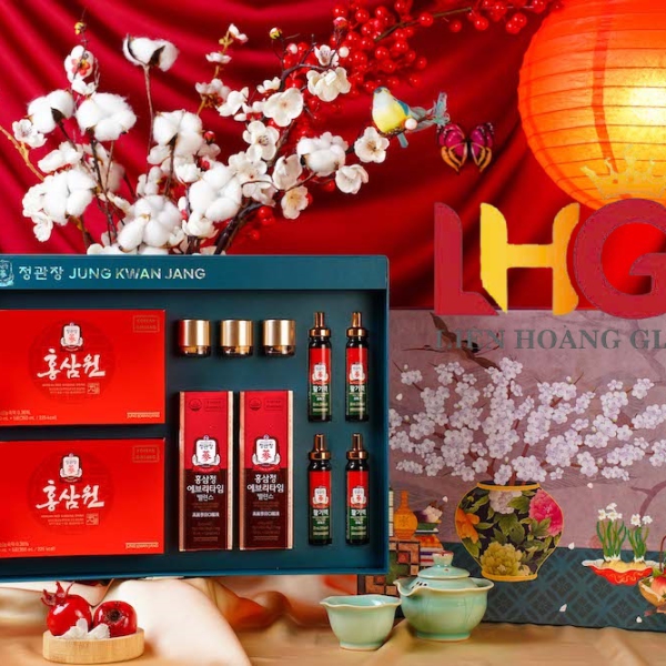 Hộp Quà Thịnh Vượng Hạnh Phúc KGC – Tinh Hoa Sâm Chính Phủ Cho Cuộc Sống Viên Mãn