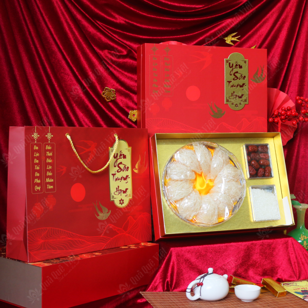 Hộp Quà Yến 100gram Nha Trang Khánh Hòa – Quà Tặng Sức Khỏe Cao Cấp
