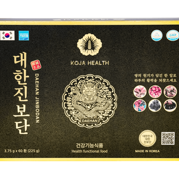 An Cung Rồng Vàng Daehan Jinbodan Hộp 60 Viên Chính Hãng Hàn Quốc