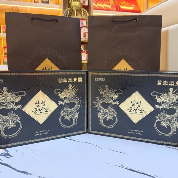 An cung trầm hương Samsung Gong Cheon Dan 30 viên chính hãng Hàn Quốc