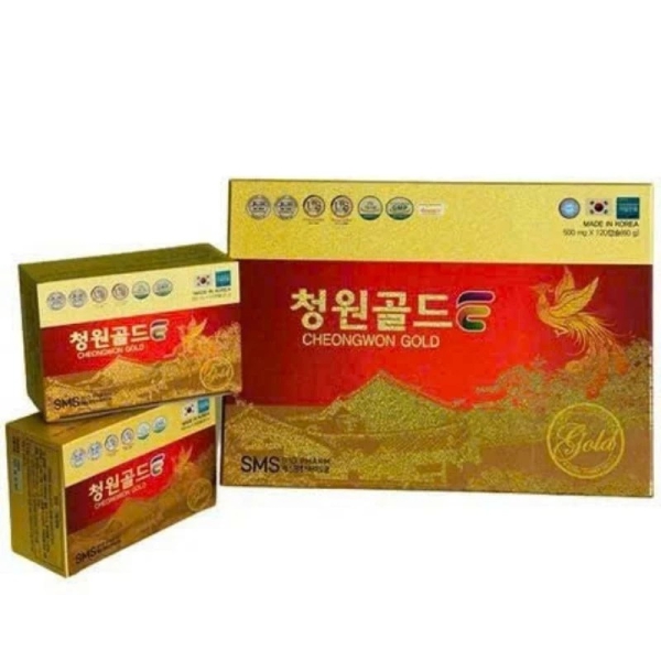 Tinh Dầu Thông Đỏ Chính Phủ Cheongwon Gold Samsung 120 Viên