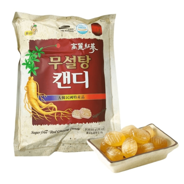 Kẹo Sâm Không Đường Korea Red Ginseng 500g – Tuyệt Tác Đại Bổ Khí Huyết, Tăng Cường Sinh Lực Và Trường Thọ