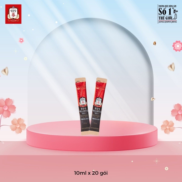 Tinh Chất Hồng Sâm KGC Everytime Balance 10mL x 20 Gói: Liệu Trình 20 Ngày Sức Khỏe Toàn Diện