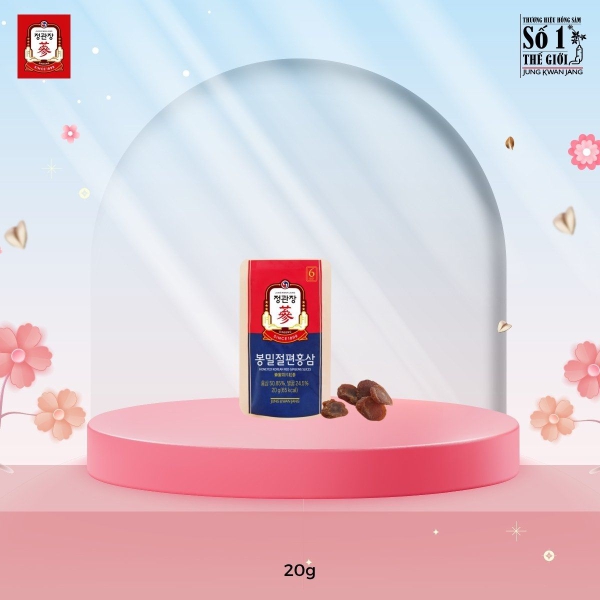 Hồng Sâm Lát Tẩm Mật Ong KGC Honeyed Slices: Năng Lượng 6 Năm Tuổi Tiện Lợi Mỗi Ngày