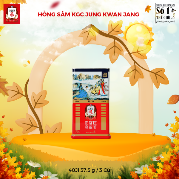 Lương Sâm Nguyên Củ KGC Good Root 40Ji 37.5 g _3 Củ