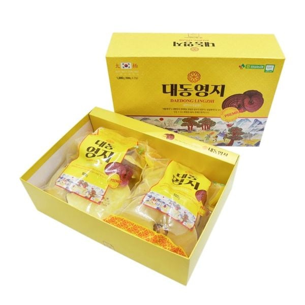Nấm Linh Chi Daedong Chính Phủ Hàn Quốc hộp 1000g | Chính hãng cao cấp