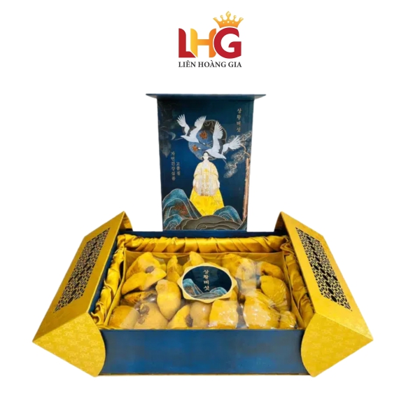 Nấm Linh Chi Thượng Hoàng Cổ VIP (Hộp Gỗ 1kg) – Thương Hiệu MUGUNGHWA