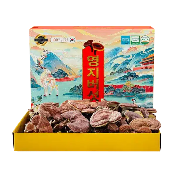 Nấm Linh Chi Tiến Vua Hàn Quốc hộp 1kg – MUGUNGHWA chính hãng
