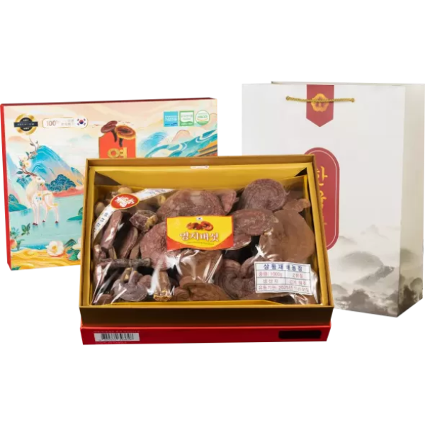Nấm Linh Chi Tiến Vua Hàn Quốc hộp 1kg – MUGUNGHWA chính hãng