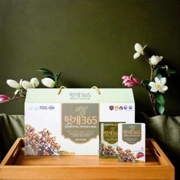 Nước Mát Gan Nho Khô Phương Đông 365: Giải Pháp Thanh Lọc Gan Từ Hàn Quốc