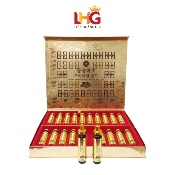 Nước Đông Trùng Hạ Thảo Bio Science Hàn Quốc (Hộp Vàng 20 Ống x 20ml) – Bồi Bổ Sức Khỏe Toàn Diện