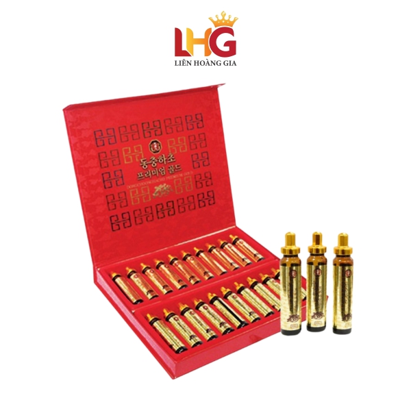 Nước Đông Trùng Hạ Thảo Bio Science Hàn Quốc (Hộp Đỏ 20 Ống x 20ml) – Bồi Bổ Sức Khỏe Toàn Diện