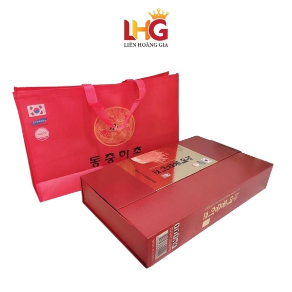 Nước Đông Trùng Hạ Thảo Nongzinsicphum Gold Samsung (Hộp Giấy Đỏ 60 Gói) – Giải Pháp Bồi Bổ Sức Khỏe Toàn Diện