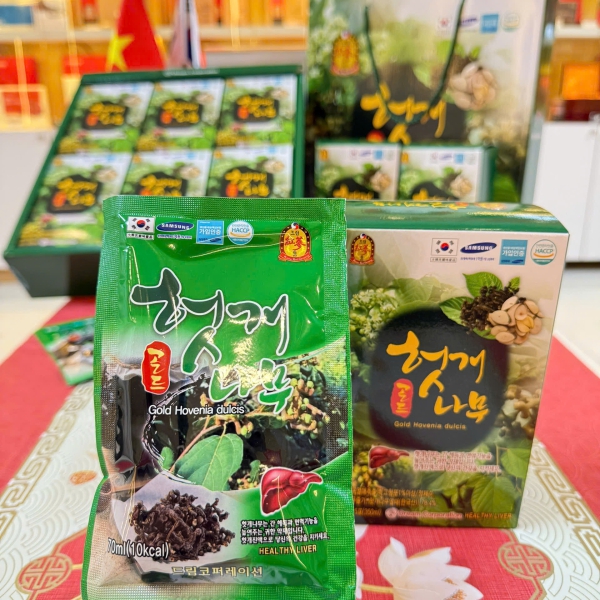 Nước Giải Rượu Bổ Gan Dream Hàn Quốc (Hộp 30 Gói) – Giảm Say, Bảo Vệ Gan