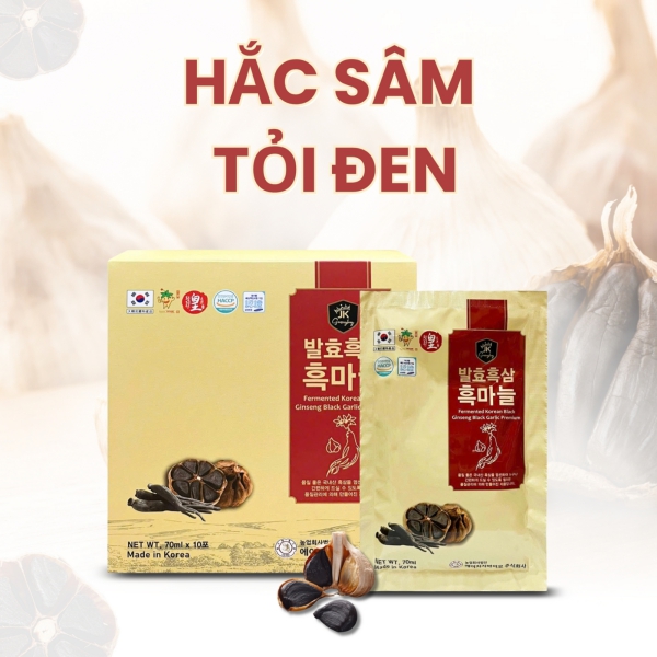 Hắc Sâm Tỏi Đen – Tinh Hoa Lên Men Bảo Vệ Tim Mạch Và Sinh Lực