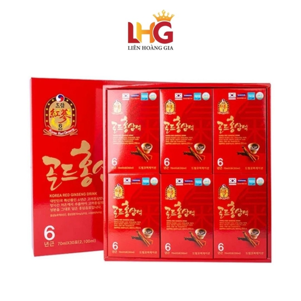 Nước Hồng Sâm Chén Dream 70ml x 30 Gói: Tinh Hoa Sức Khỏe Từ Hàn Quốc