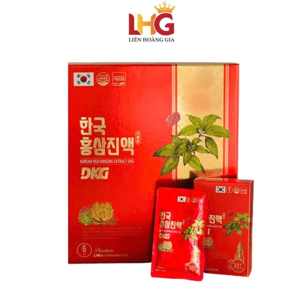 Nước Hồng Sâm DKG (30 Gói x 70ml) Hàn Quốc Chính Hãng
