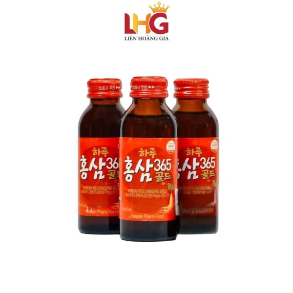 Nước Hồng Sâm Hàn Quốc Gold Daesan (Hộp 10 Chai x 100ml)