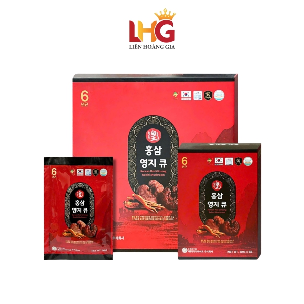 Nước Hồng Sâm Linh Chi Premium (30 Gói): Tinh Hoa Sức Khỏe Thượng Hạng 2026