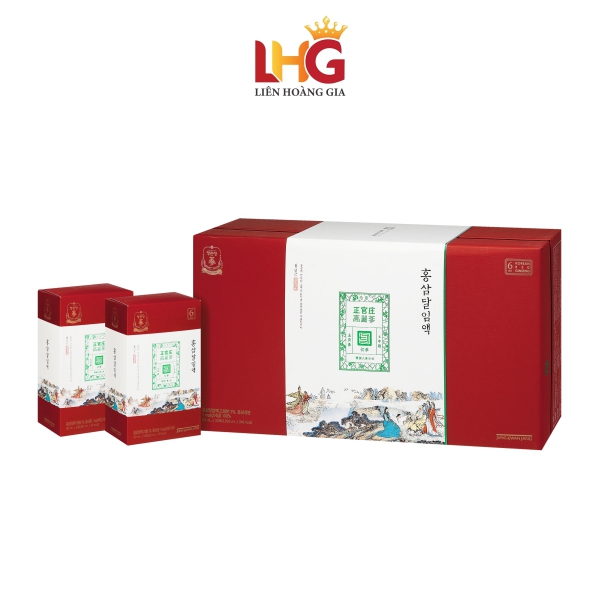Nước Hồng Sâm Tinh Khiết Hảo Hạng KGC Pure Extract 90ml: 100% Củ Sâm 6 Năm Tuổi