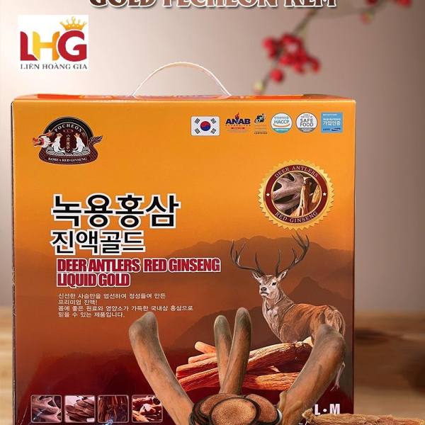 Nước Hồng Sâm Nhung Hươu Gold Pocheon – Sự Kết Hợp Hoàn Hảo Giúp Bồi Bổ Khí Huyết, Tăng Cường Sinh Lực Toàn Diện