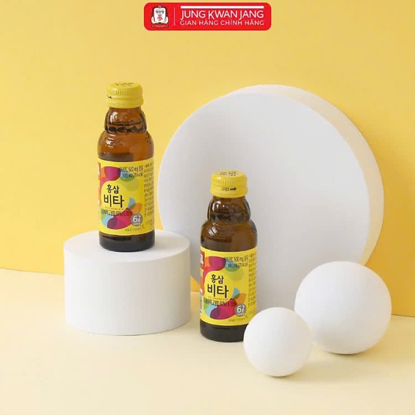 Nước Hồng Sâm Vita KGC 100mL: Giải Pháp Năng Lượng Từ Nhân Sâm Chính Phủ