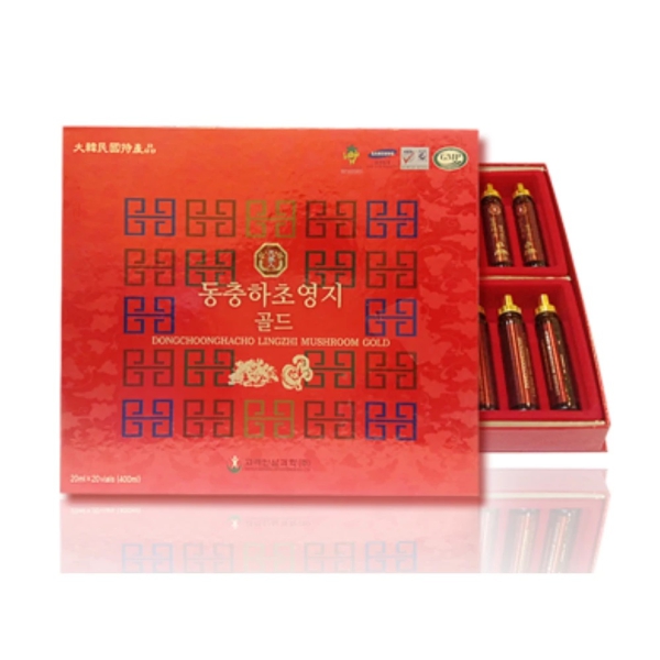 Nước Đông Trùng Hạ Thảo Bio Science Hàn Quốc Hộp Đỏ 20 Ống x 20ml – Bồi Bổ Sức Khỏe Toàn Diện