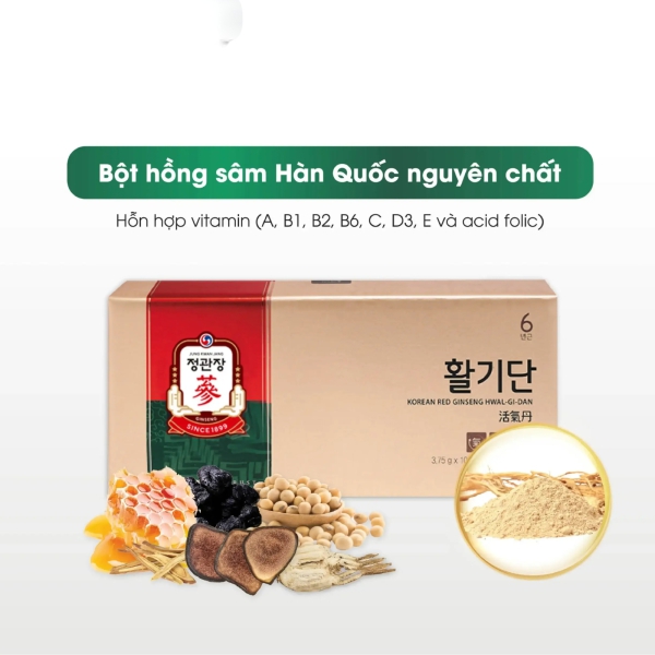 Viên Hồng Sâm Vital Pill KGC Jung Kwan Jang (30 Viên): Sức Khỏe Vàng Cho Cả Gia Đình