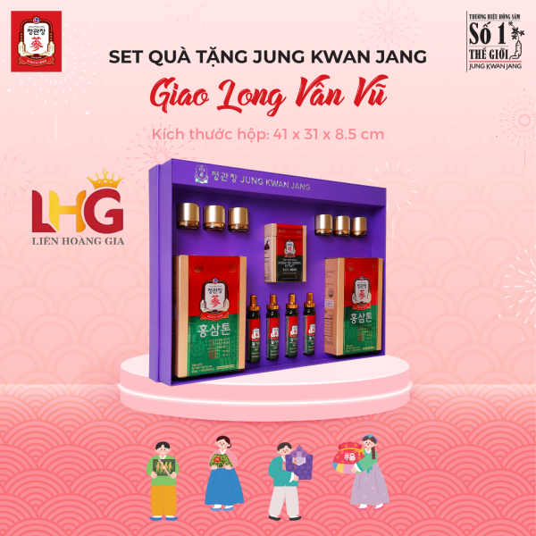 Hộp Quà Giao Long Vân Vũ KGC Hàn Quốc – Biểu Tượng Của Sự Hanh Thông Và Thành Công Rực Rỡ