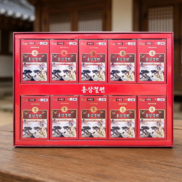 Hồng Sâm Củ Khô Thái Lát HG Bio 200g – Tinh Túy Nhân Sâm Hàn Quốc Nguyên Chất Cho Sức Khỏe Vàng