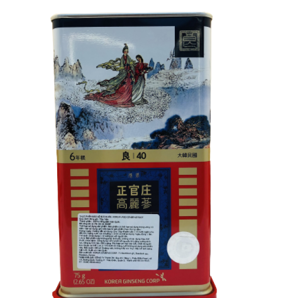 Lương sâm KGC Cheong Kwan Jang 75g (6 củ)