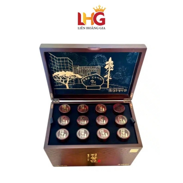 Sâm Linh Đan Tuần Hoàn Đan Jin Hwang Dan – Hộp 36 Viên Bọc Vàng, Khơi Thông Khí Huyết