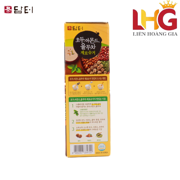 Bột ngũ cốc không đường tinh luyện ăn kiêng Damtuh hộp 40 gói 18g