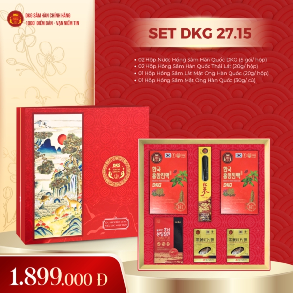 Hộp Quà Tết DKG.15 Cao Cấp – Tinh Hoa Quà Biếu Đẳng Cấp Sang Trọng
