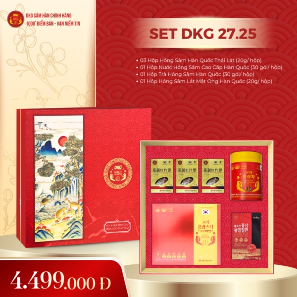 Set Quà Tết DKG.25 Cao Cấp – Kiệt Tác Bách Niên Thịnh Vượng Hoàng Gia