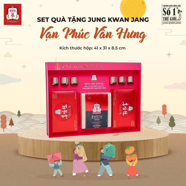 KGC Jung Kwan Jang Vạn Phúc Vân Hưng – Tinh Hoa Sâm Chính Phủ, Khởi Đầu Thịnh Vượng Vĩnh Cửu