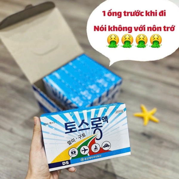 Nước uống say xe Dongsung Hàn Quốc – Giải Pháp Vàng Cho Hành Trình Trọn Vẹn