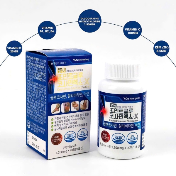 Viên Uống Glucosamin Kwangdong Joint 2000mg: Giải Pháp Hỗ Trợ Xương Khớp Toàn Diện