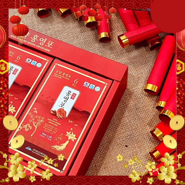 Nước Hồng Sâm Linh Chi Daesan 30 Gói: Bồi Bổ Sức Khỏe