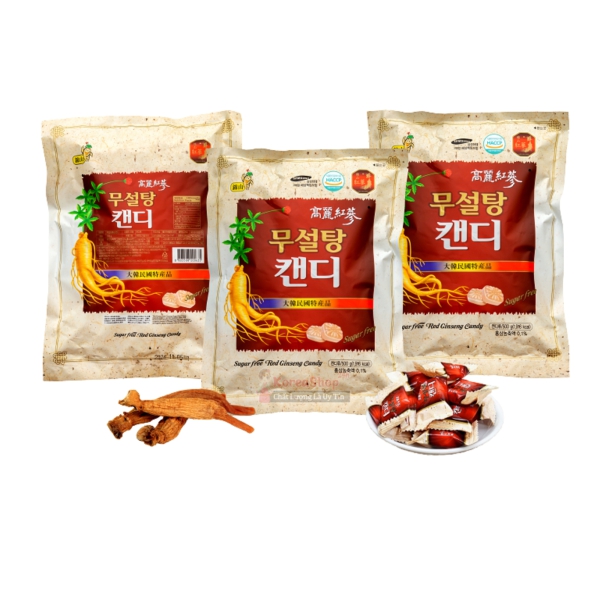 Kẹo Sâm Không Đường Korea Red Ginseng 500g – Tuyệt Tác Đại Bổ Khí Huyết, Tăng Cường Sinh Lực Và Trường Thọ