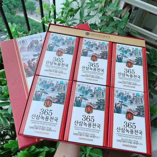 Nước Chiết Hồng Sâm Nhung Hươu 365 Hansusam: Bí Quyết Sức Khỏe Toàn Diện