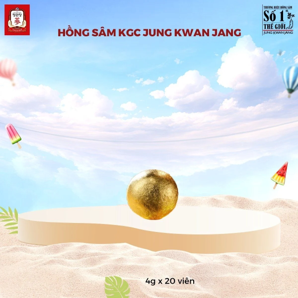 Thiên Sâm Linh Đan KGC Hwang Jin Dan Cheon Noble Line 20 viên – Tuyệt Tác Đại Bổ Khí Huyết, Tăng Cường Sinh Lực Và Trường Thọ