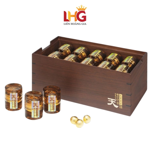 Thiên Sâm Linh Đan KGC Hwang Jin Dan Cheon Noble Line 20 viên – Tuyệt Tác Đại Bổ Khí Huyết, Tăng Cường Sinh Lực Và Trường Thọ