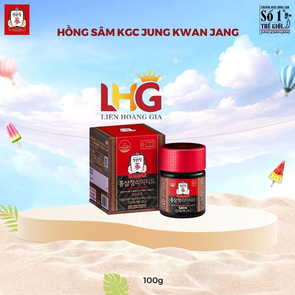 Tinh Chất Địa Sâm KGC Extract Limited 100g – Tinh Hoa Đất Trời, Quà Tặng Đẳng Cấp