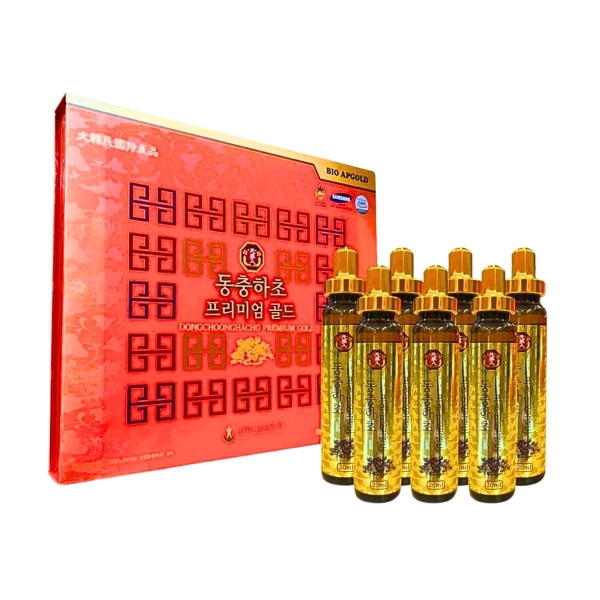 Nước Đông Trùng Hạ Thảo Bio Science Hàn Quốc Hộp Đỏ 20 Ống x 20ml – Bồi Bổ Sức Khỏe Toàn Diện