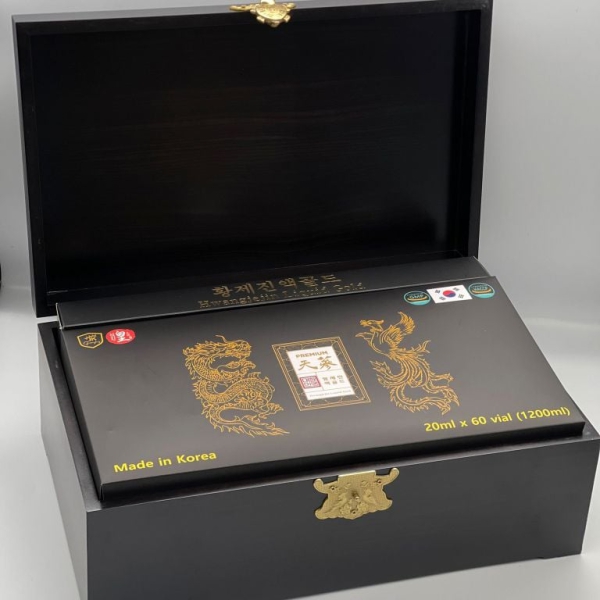 Tinh Chất Đông Trùng Hạ Thảo Hoàng Đế HwangJeJin Liquid Gold Hàn Quốc 60 Ống x 20ml – Bổ Dưỡng Toàn Diện