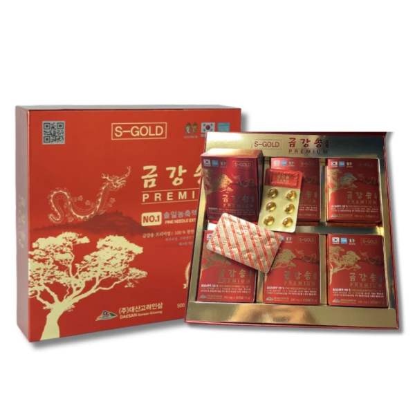 Tinh Dầu Thông Đỏ Daesan Premium: Giải Pháp Tối Ưu Giảm Mỡ Máu, Huyết Áp